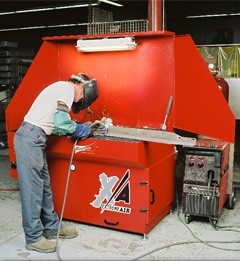 Micro Air's XA34 Extreme Air downdraft tables are ideal for use in welding, grinding, & deburring, sanding and finishing, soldering, powder mixing, and buffing applications.